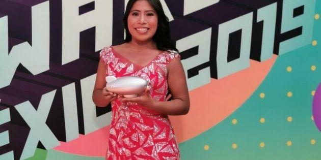 Dan reconocimiento a Yalitza Aparicio en Kid’s Choice Awards México