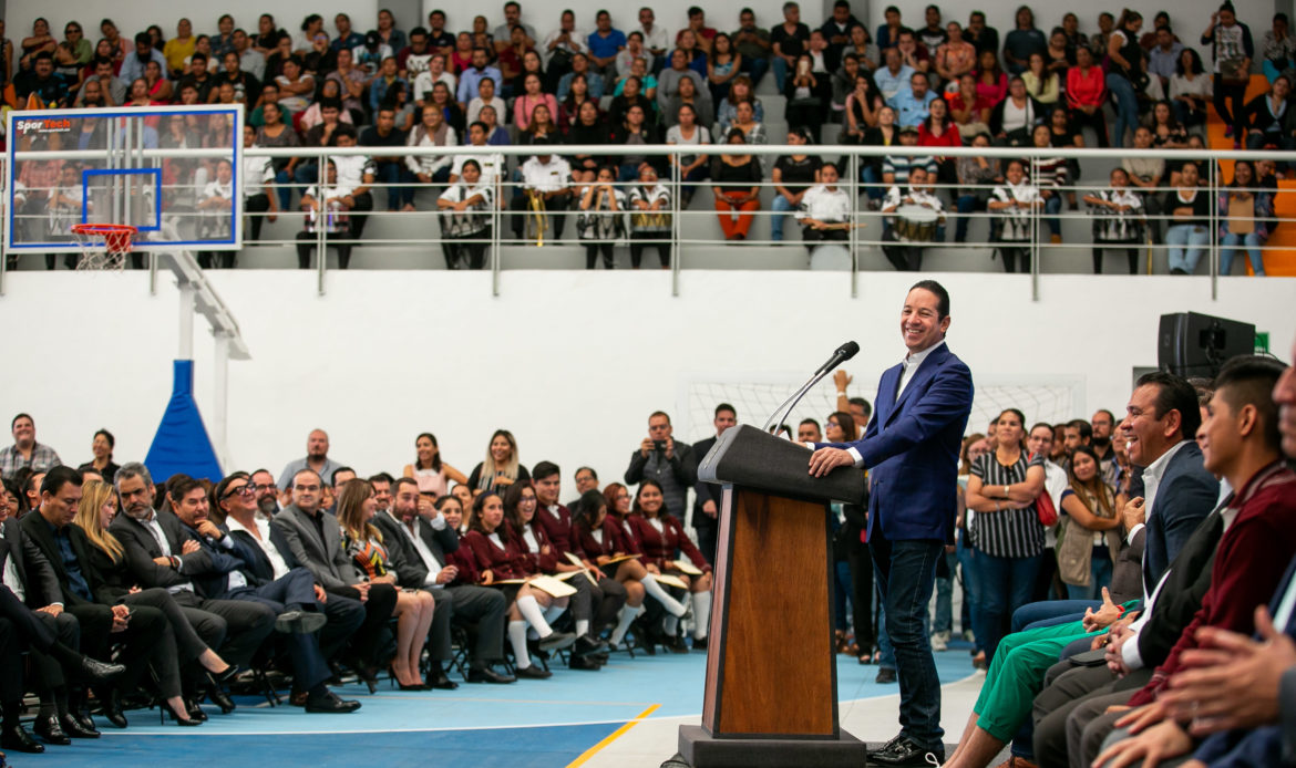 Querétaro número uno a nivel nacional en ejecución de obra educativa: Gobernador