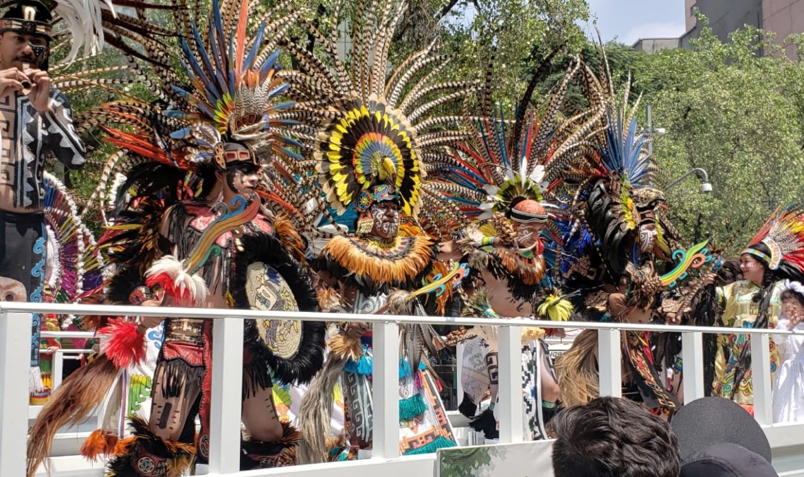 Aztlán representa a Querétaro en el Desfile Cívico Militar