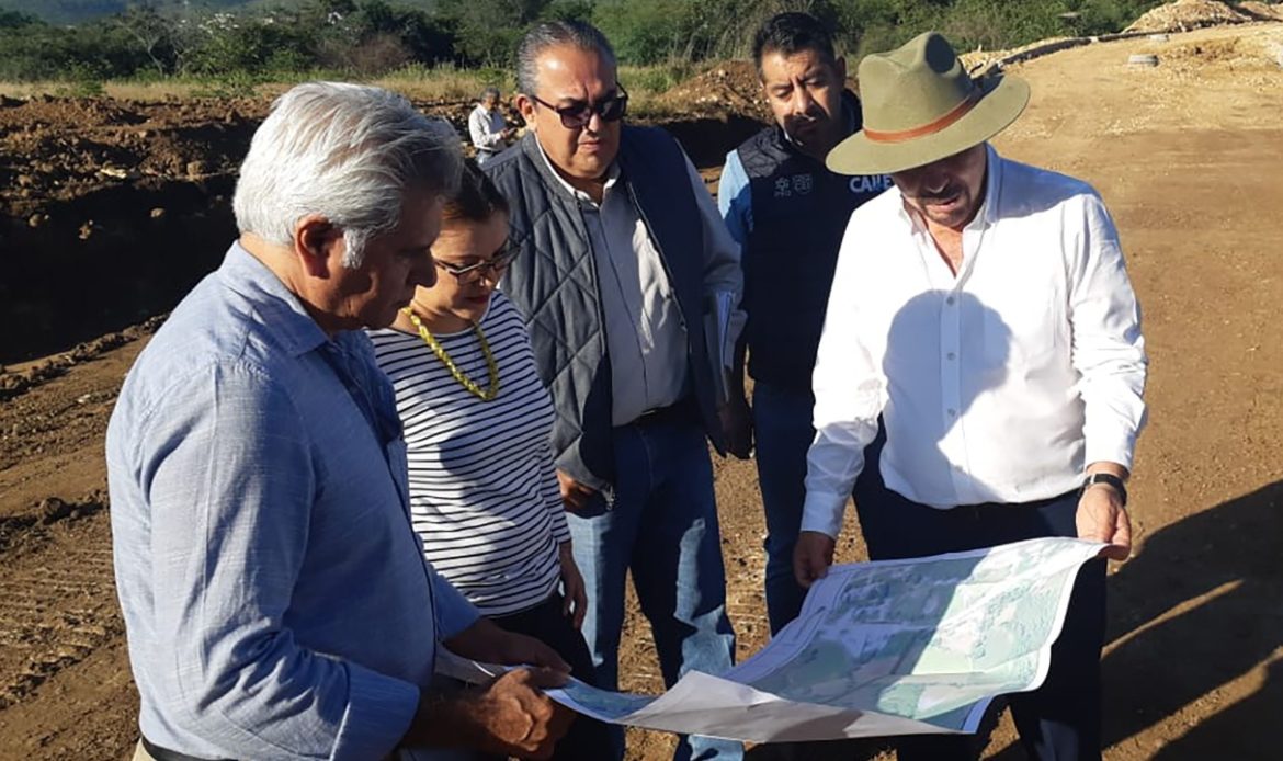 Supervisa CEI la construcción del rastro regional en Jalpan de Serra