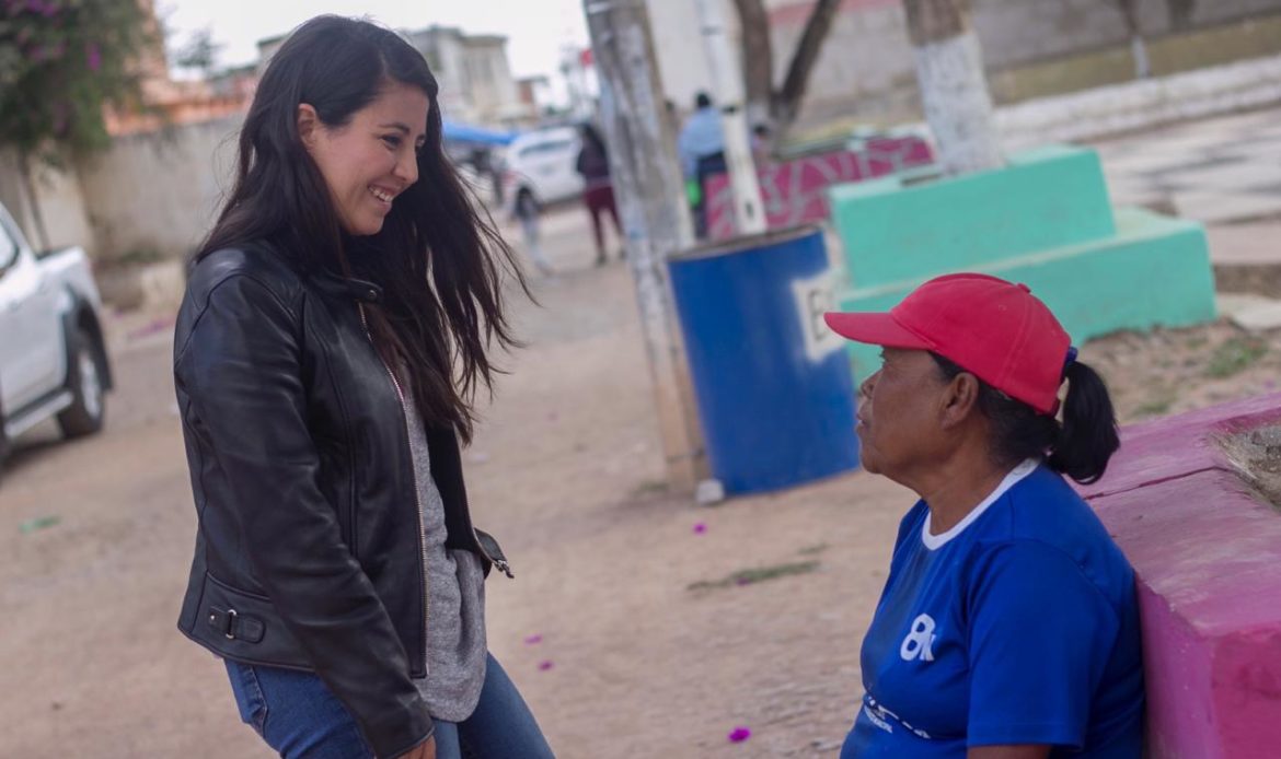 En la comunidad de El Blanco, lleva la diputada Martha Daniela Salgado, jornada optométrica y dental