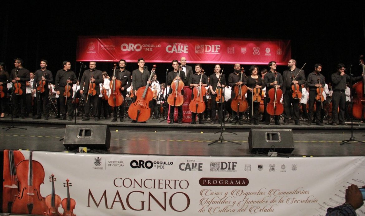 SECUL presenta Concierto Magno de Coros y Orquestas Comunitarias