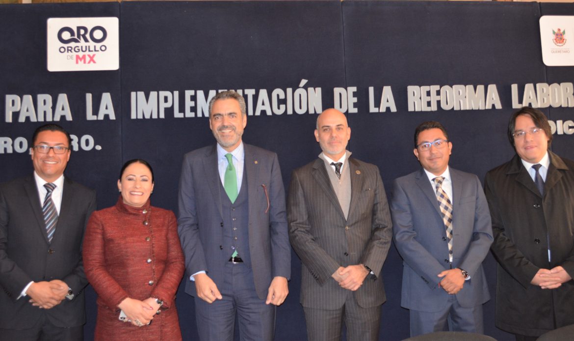 Se realiza la Primera Sesión del Consejo Interinstitucional para la Implementación de la Reforma Laboral en Querétaro