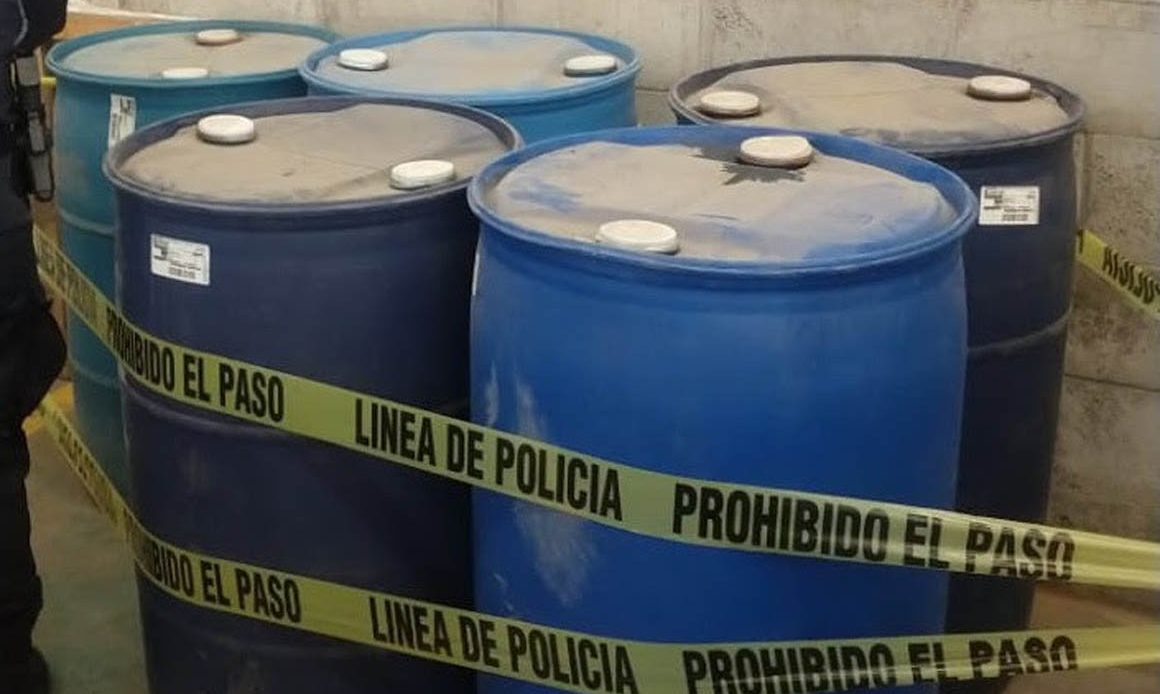 Guardia Nacional intercepta precursor químico en Querétaro