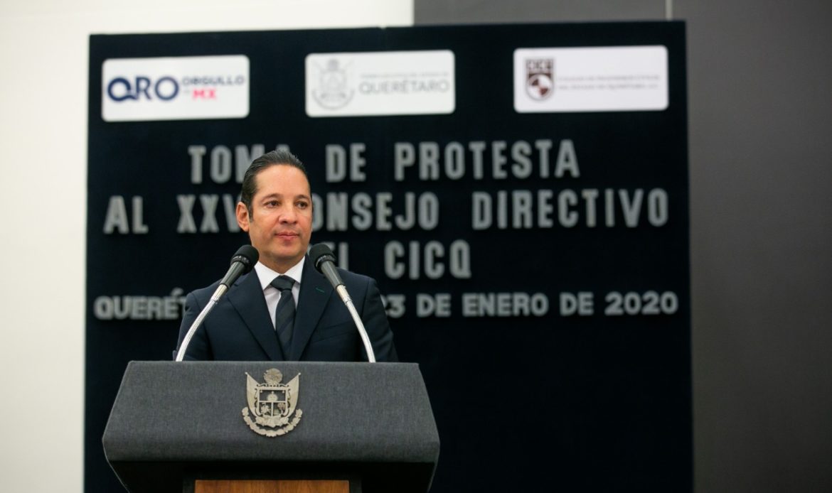 Refrenda Gobernador que el ritmo de inversión en obra pública no se detendrá en Querétaro
