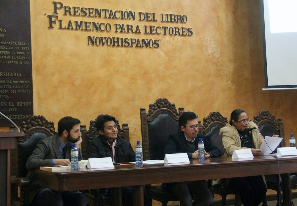 Presentan libro “Flamenco para lectores novohispanos”, en la Facultad de Filosofía de la UAQ