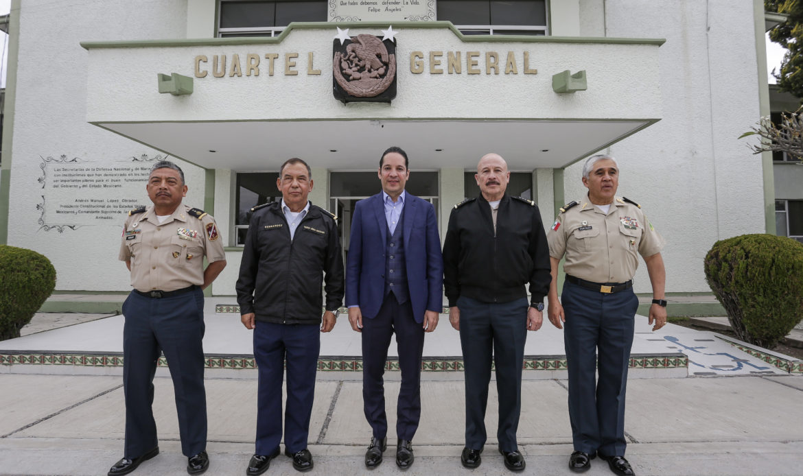 Se reúne Gobernador con integrantes de la Secretaría de la Defensa Nacional