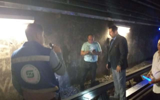 Falla eléctrica provocó afectaciones en Metro