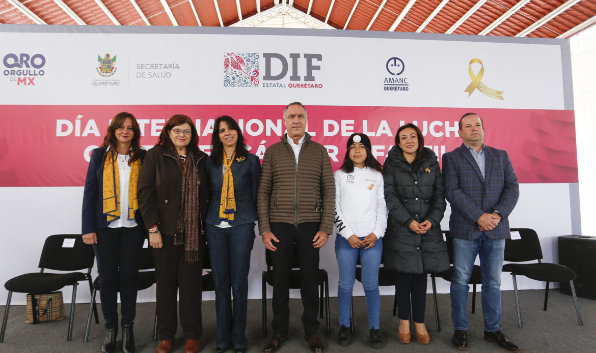 DIF Estatal y AMANC Querétaro se unen para combatir el cáncer infantil
