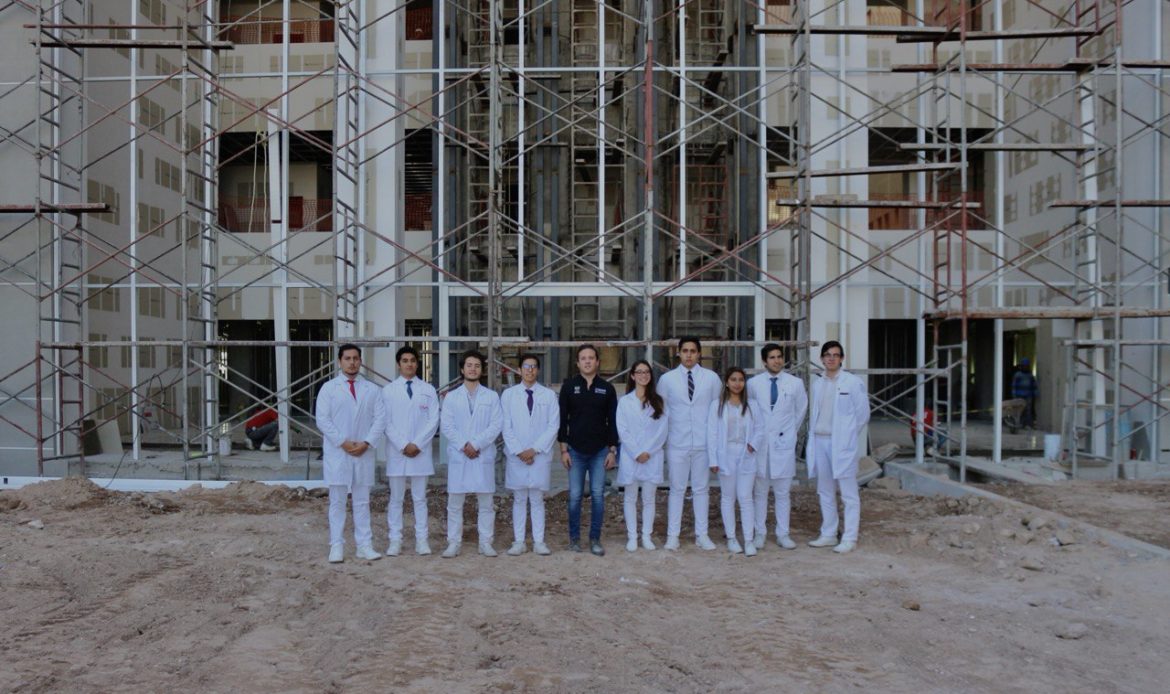 SEJUVE recorre instalaciones del nuevo Hospital General junto a estudiantes de medicina