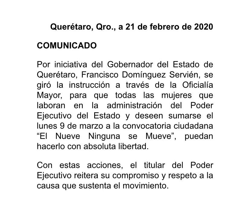 Pancho Domínguez se suma a la convocatoria ciudadana “El Nueve Ninguna se Mueve”