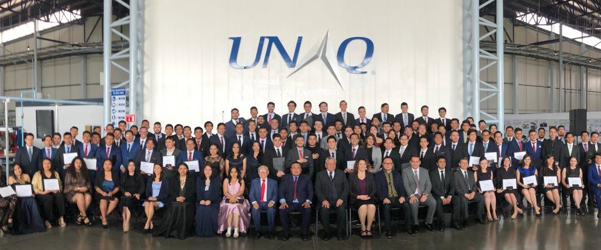 Se gradúan 129 alumnos de Ingeniería, TSU y Posgrado de la UNAQ