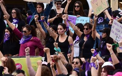 Marcha en Querétaro: Estado mexicano tiene gran deuda con mujeres