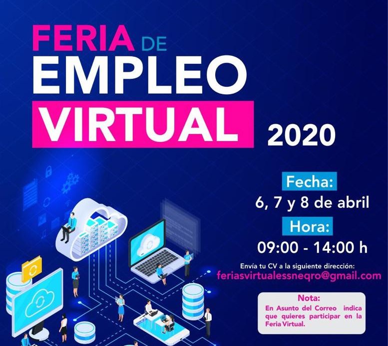 La Secretaría del Trabajo organiza Feria de Empleo Virtual