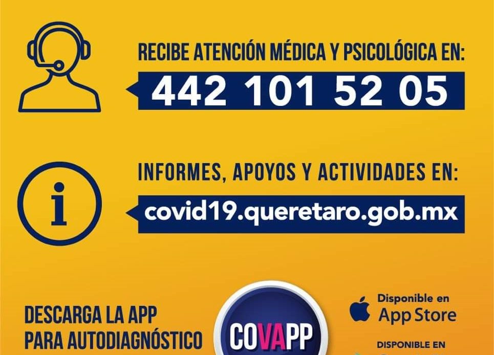 Querétaro continúa con 40 casos confirmados de enfermedad COVID-19