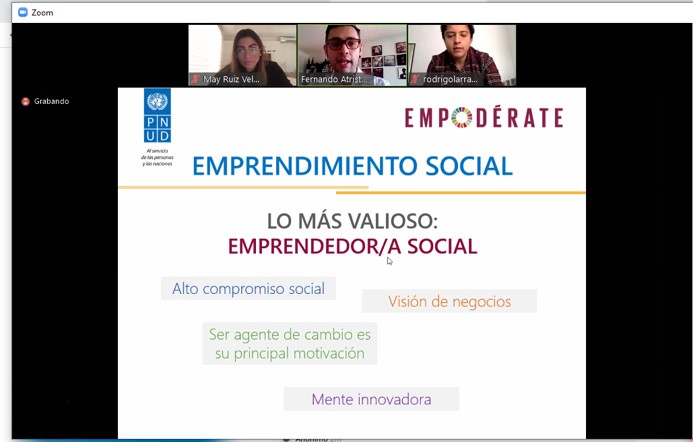 Emprendimiento social, alternativa para recuperación económica tras COVID-19: Fernando Atristain