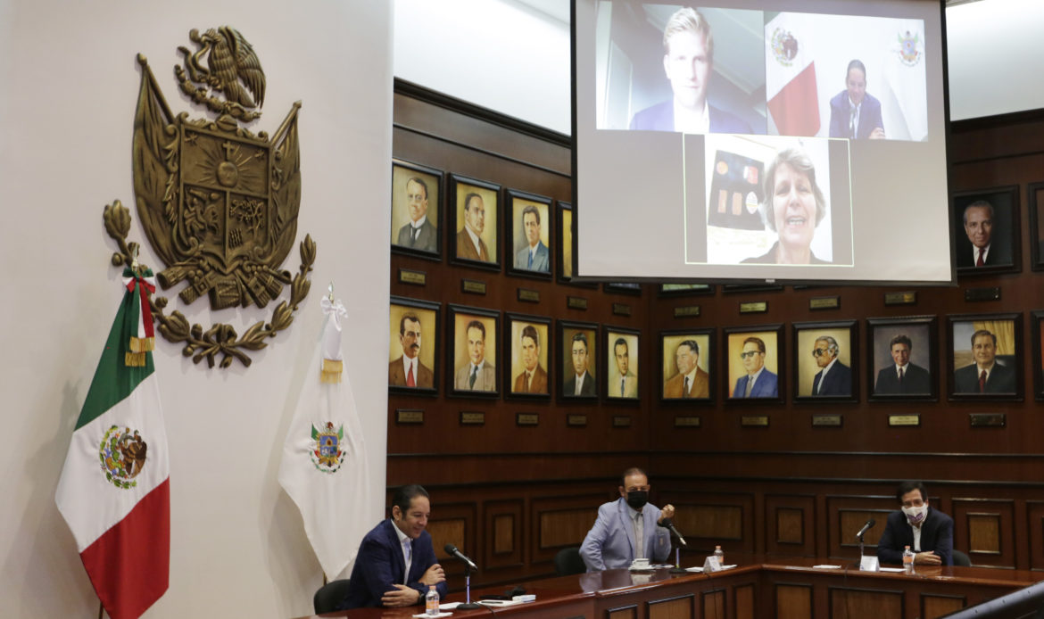 Expone Gobernador a Embajadora de Países Bajos en México estrategia de reactivación económica en Querétaro