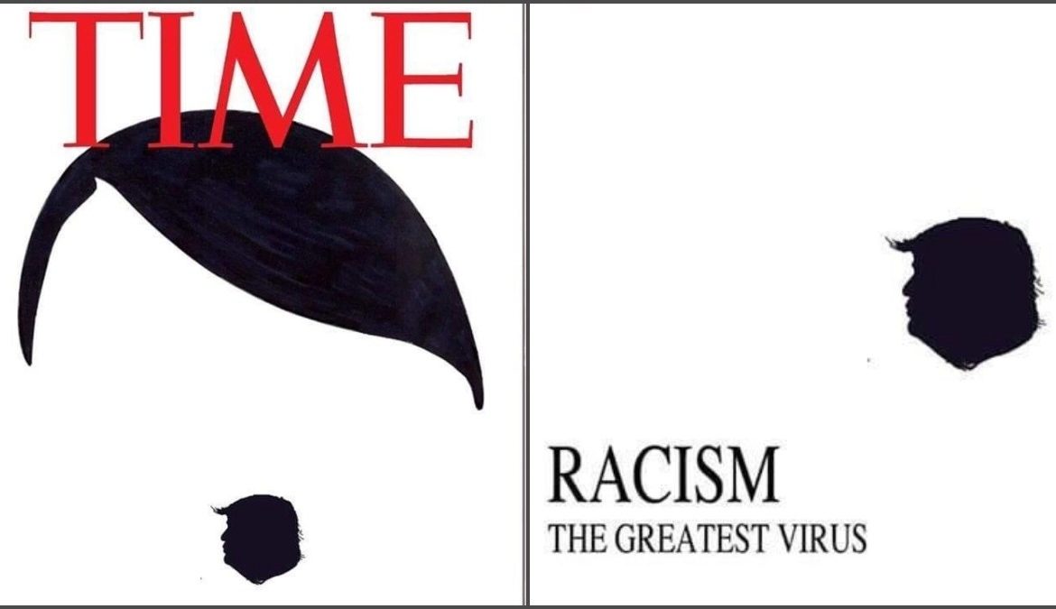 La portada de Time que mezcla a Trump con Hitler, es falsa
