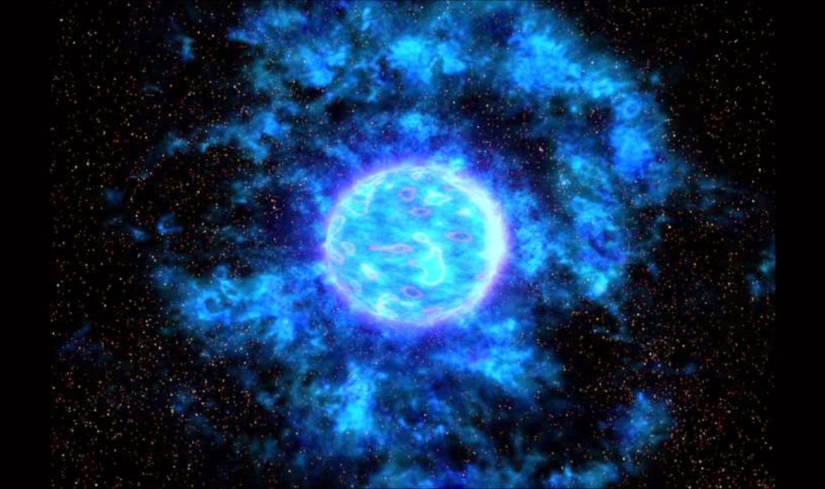 En la galaxia Kinman estrella masiva desapareció de un momento a otro