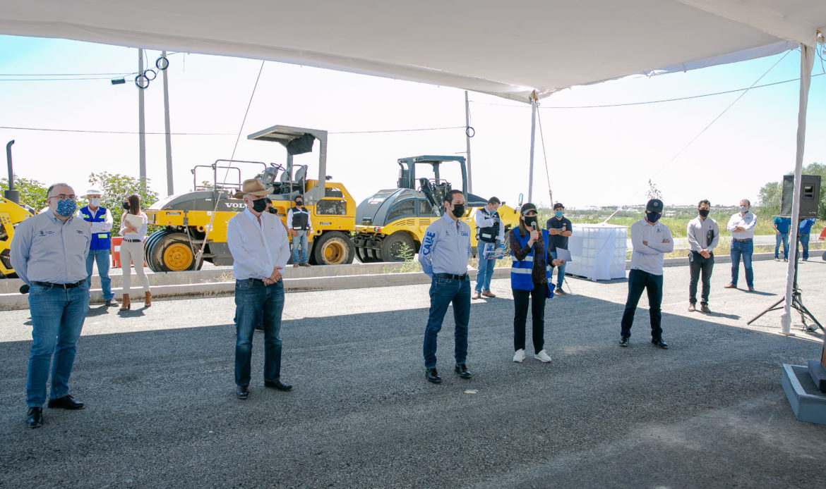Supervisa Gobernador la ampliación de la carretera estatal 210 y la construcción del puente vehicular sobre el Libramiento Nororiente de Querétaro