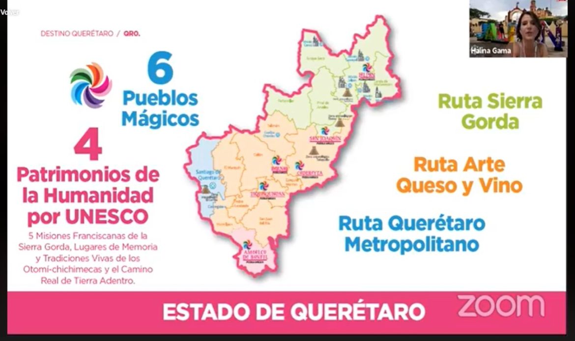 Presentan el Destino Querétaro a socios de COPARMEX Ciudad de México