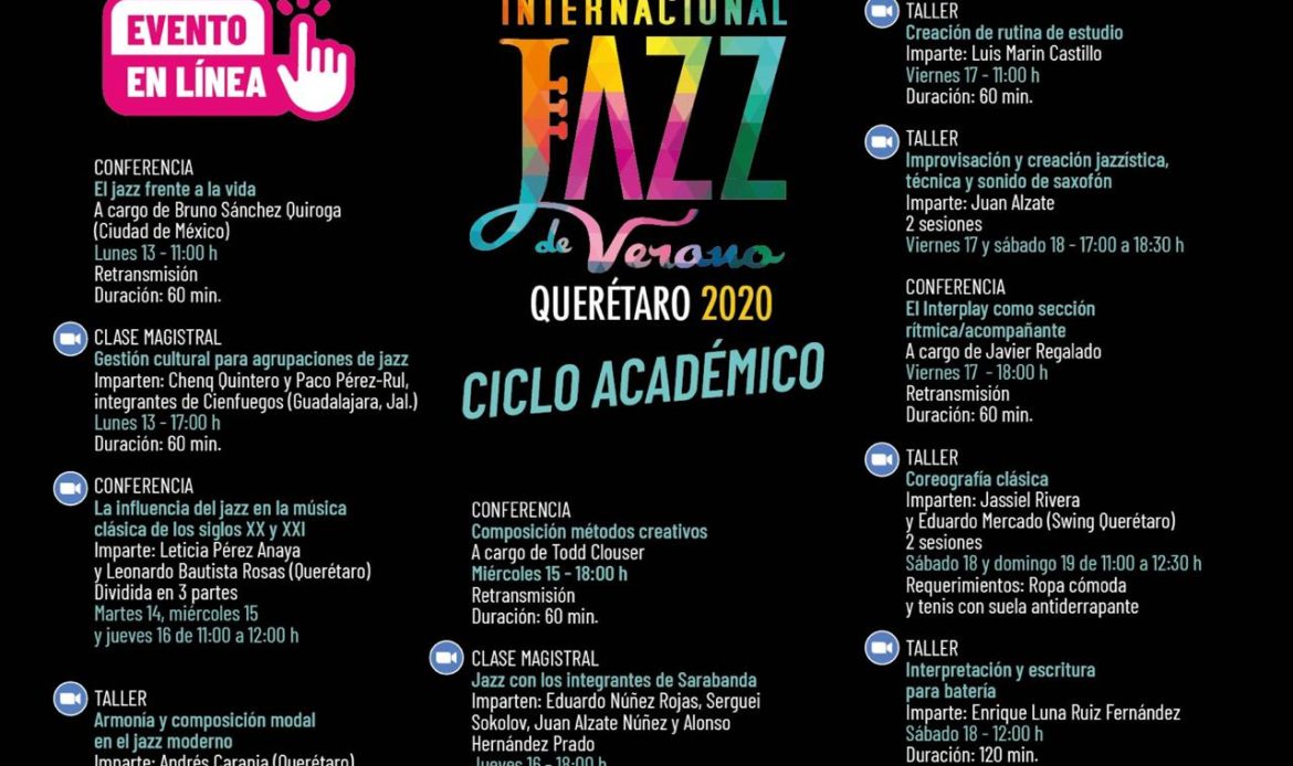 Jazz de Verano inicia con éxito en línea