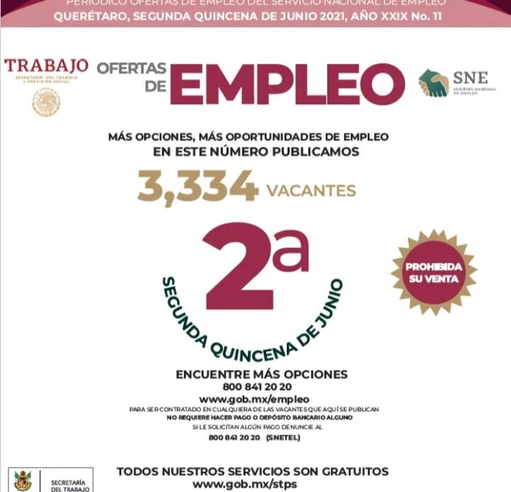Incrementan las oportunidades laborales en Querétaro