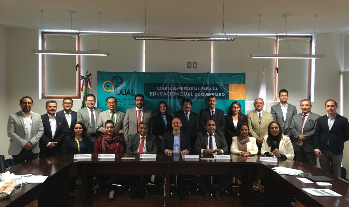 Instalan Comité Empresarial Para la Educación Dual de Querétaro