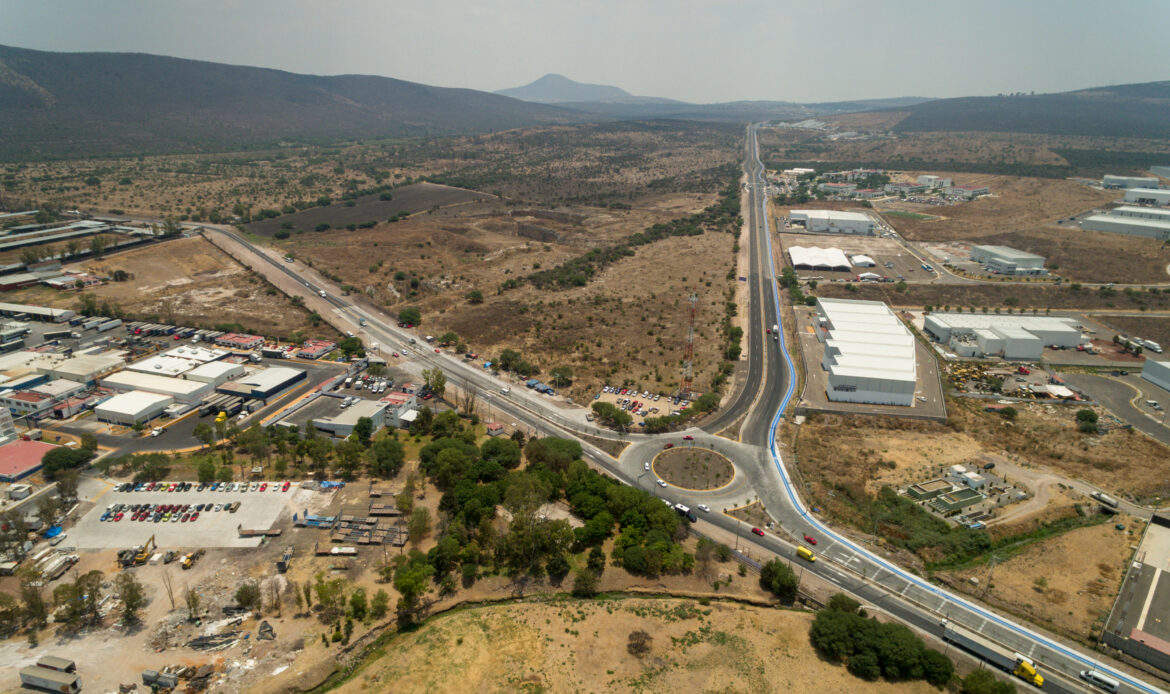 Circuito Industrial y Comercial del Sur, ejemplo de conectividad en Querétaro