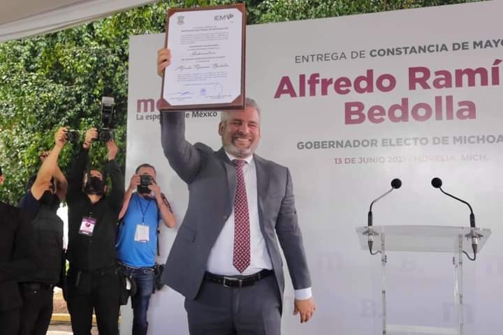 Ratifican triunfo de Ramírez Bedolla como gobernador de Michoacán