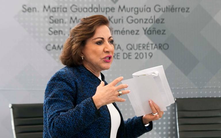 Guadalupe Murguía pide licencia indefinida al Senado