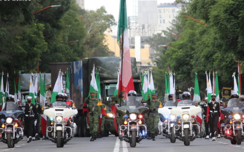 Más de 15 mil militares participarán en desfile militar en CDMX