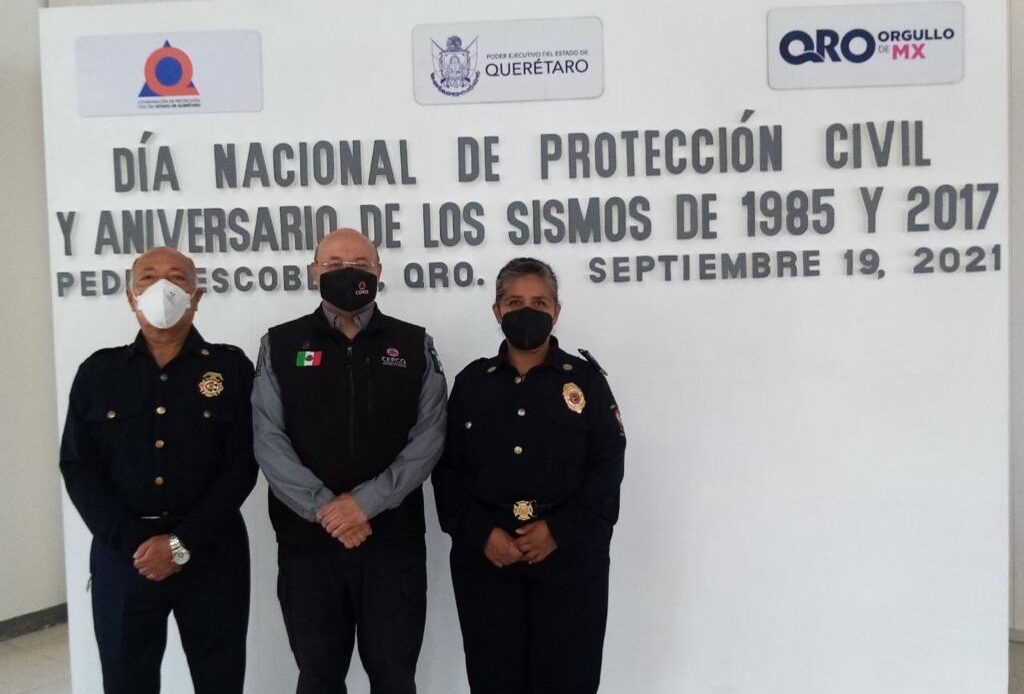 El Poder Ejecutivo del Estado conmemora el Día Nacional de Protección Civil
