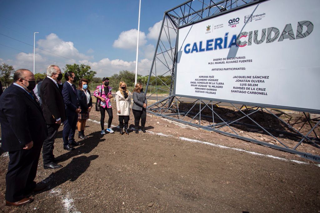 Inaugura Gobernador Galería Ciudad en El Marqués