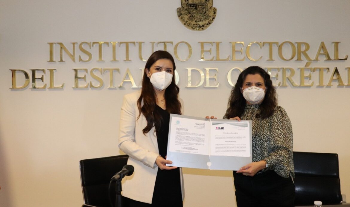 Recibe Teresita Adriana Sánchez Núñez nombramiento como Consejera Presidenta del IEEQ