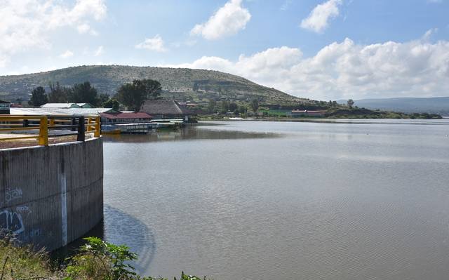Acumulamiento histórico de agua en presas de San Juan del Río