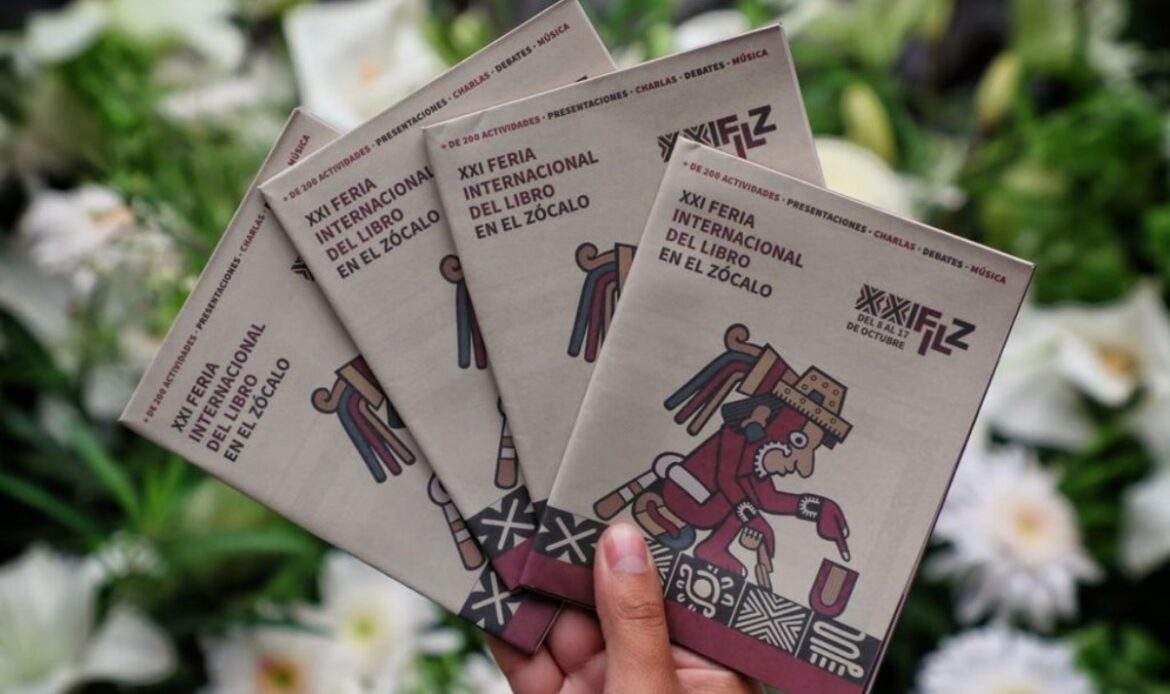 Anuncian el regreso de la Feria Internacional de Libro en el Zócalo en formato presencial