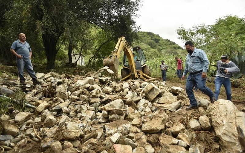 Realiza Sduop trabajos de conservación y mantenimiento vial para atender afectaciones por lluvias