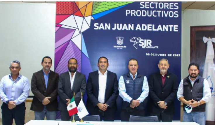 Alcalde de San Juan del Río reconoce a cámaras empresariales por solidaridad con empleados en contingencia