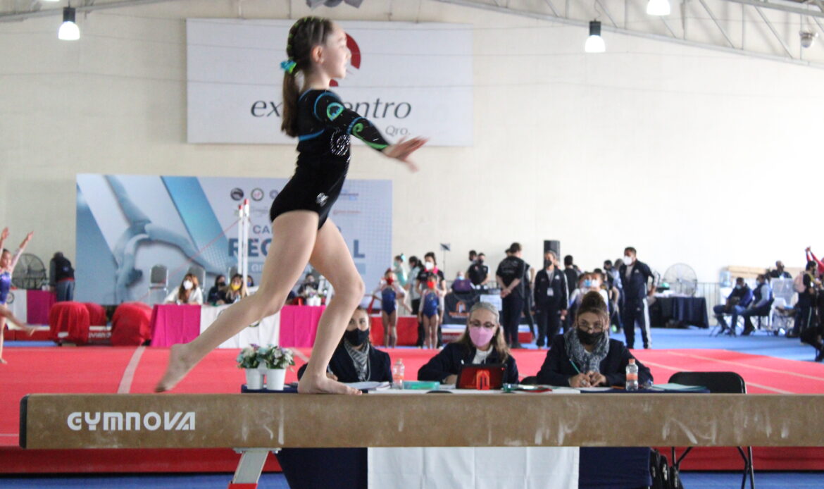 Finaliza Campeonato Regional de Gimnasia Artística Femenil