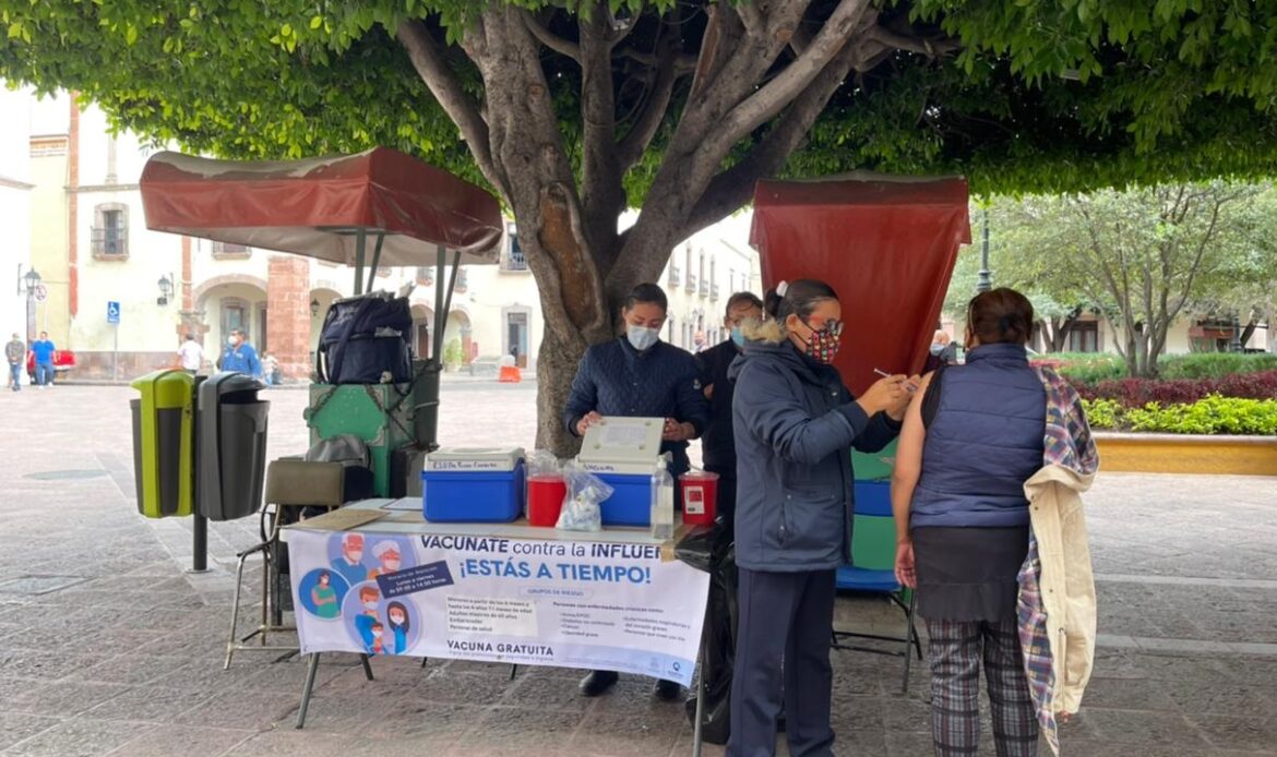 En Querétaro se han aplicado 234 mil 47 dosis de vacuna contra Influenza