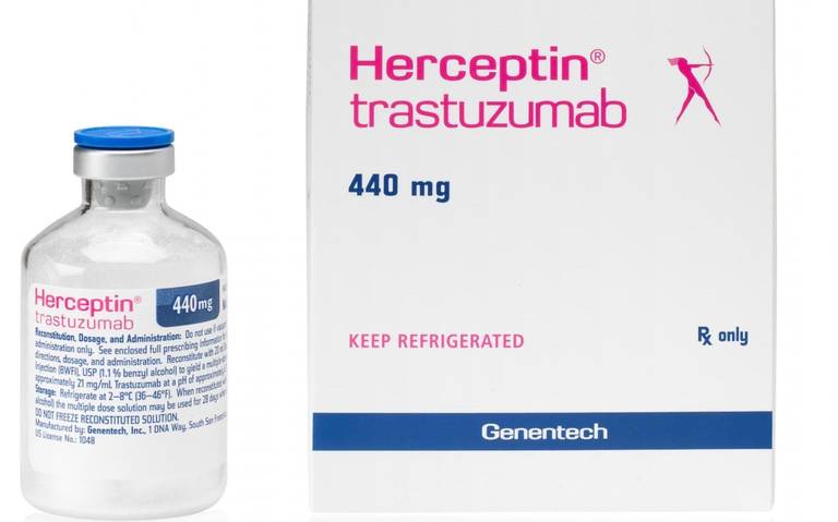 Alertan por falsificación del medicamento Herceptin