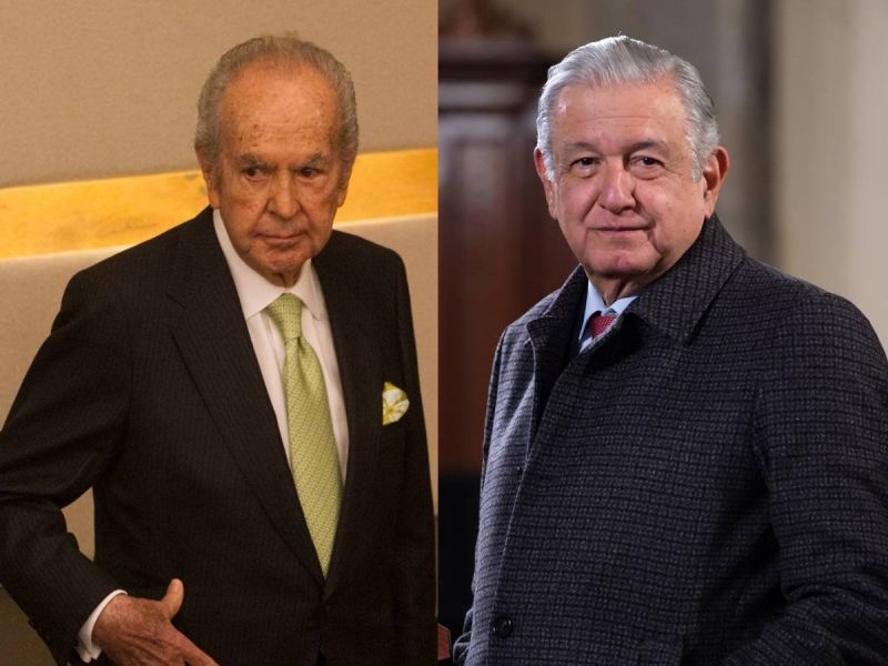 López Obrador lamenta la muerte de Alberto Baillères: “Nos teníamos confianza”