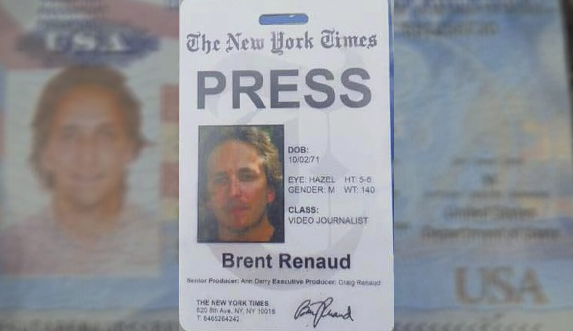 Ataque ruso mata a periodista excolaborador del New York Times