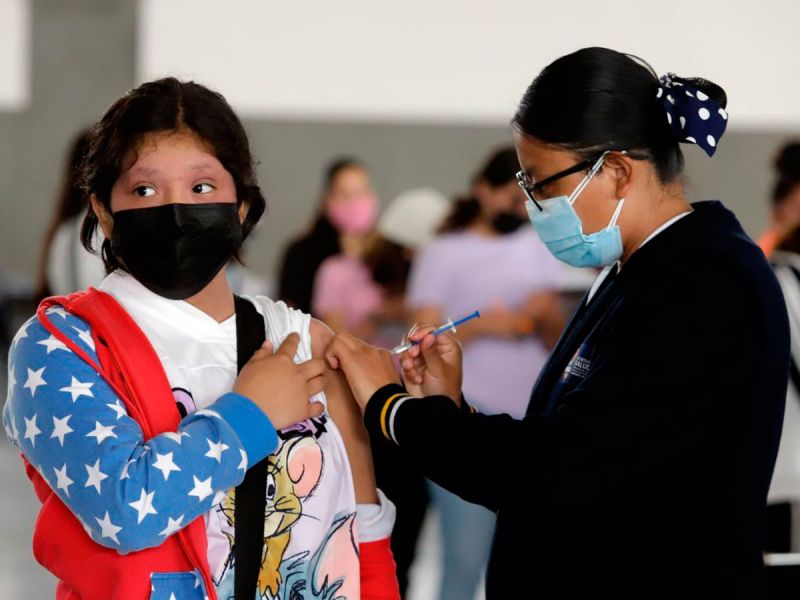 Vacunado contra covid-19, el 87% de mexicanos desde los 14 años