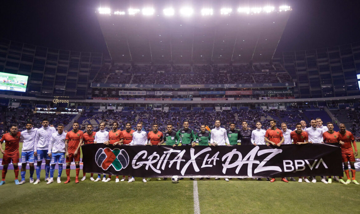 LIGA BBVA MX y los Clubes lanzan campaña por La Paz en el futbol