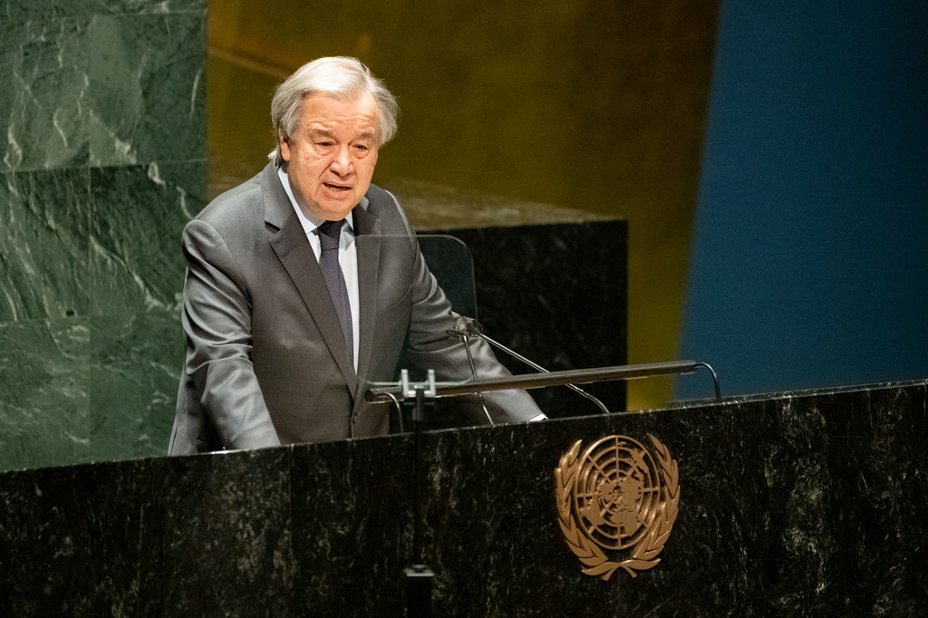 La alerta nuclear en Rusia es escalofriante no solo para Ucrania, sino para el mundo, dice Guterres a la Asamblea General