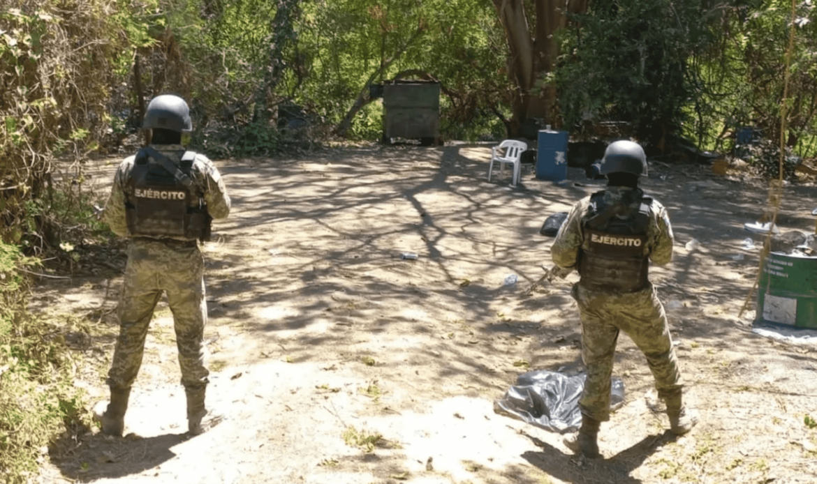 Ejército mexicano localizó 6 laboratorios clandestinos en los estados de Sinaloa y Michoacán