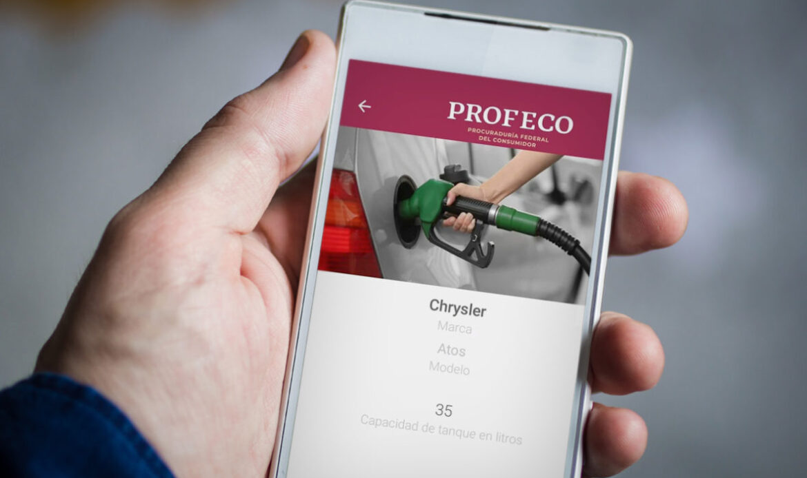 Profeco invita a usar app Litro por Litro para consultar precios de combustibles