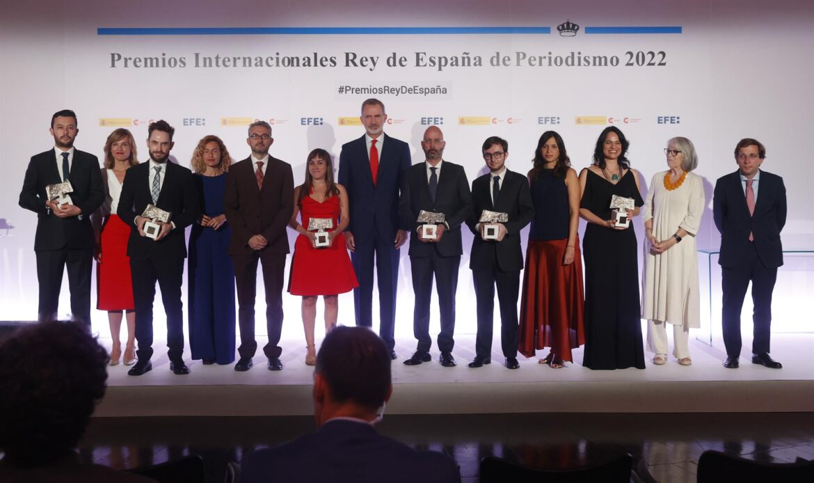 Premios Rey de España reivindican el rol del periodismo como bien público